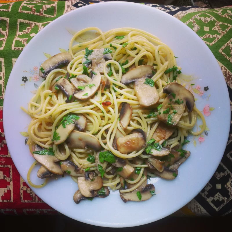 Spaghetti aglio e olio